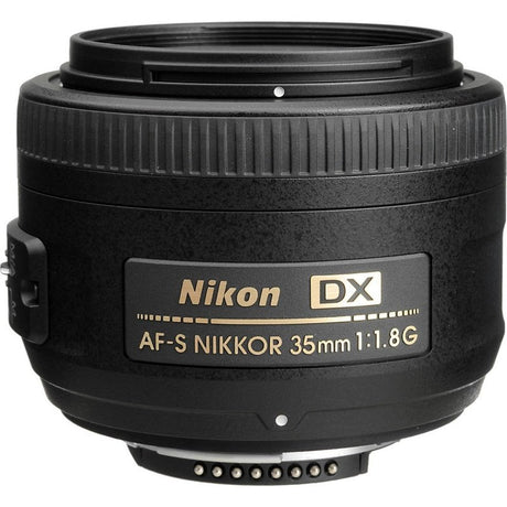 Nikon AF-S DX Nikkor 35mm F/1.8G Lens Bundle