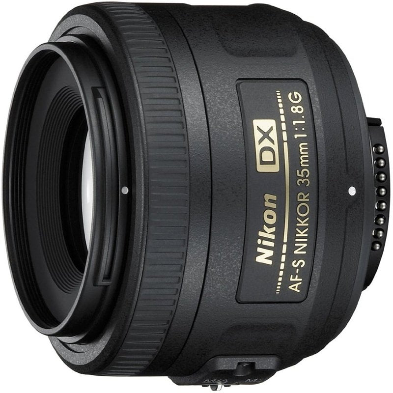 Nikon AF-S DX Nikkor 35mm F/1.8G Lens Bundle