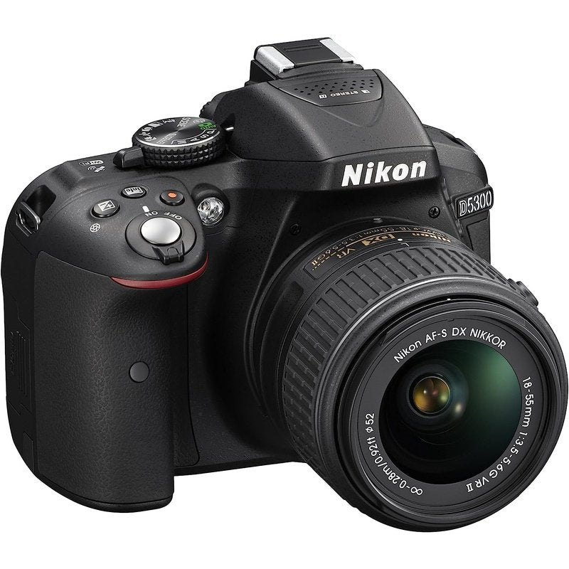 Nikon D5300 DSLR Camera with NIKKOR 18-55mm Lens Kit