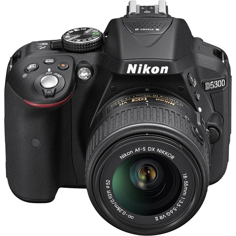 Nikon D5300 DSLR Camera with NIKKOR 18-55mm Lens Kit