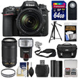 Nikon D7500 DSLR Camera w/18-140mm Lens Ultimate Accessory Bundle