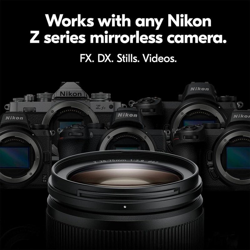 Nikon Z 28-75mm F/2.8 Mid-Range Zoom Lens for Z Series Mirrorless Cameras
