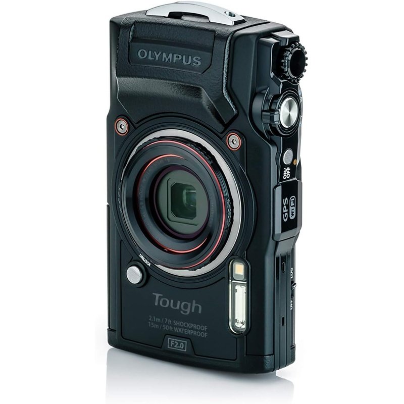 OM System Olympus TG-6 Black Underwater Camera, live for the outdoors