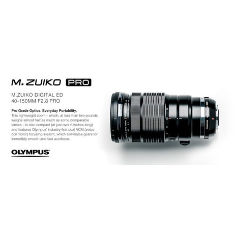 Olympus M.Zuiko Digital ED 40-150mm f/2.8 PRO Lens