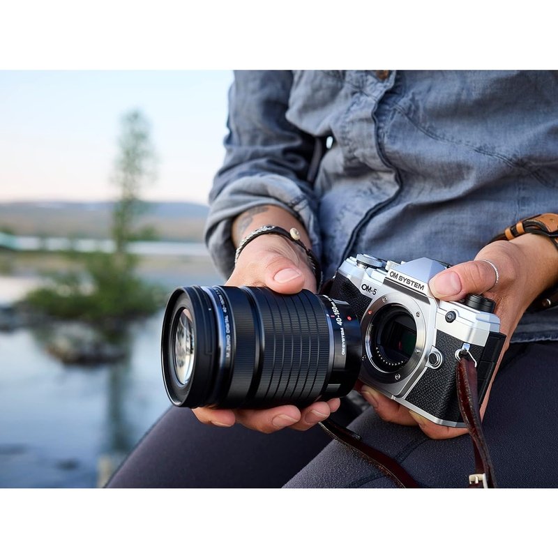 Olympus OM-5 Silver Micro 4/3rds System Camera 50MP Handheld High Res Shot