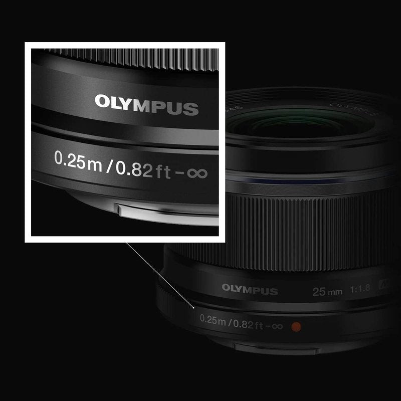 Olympus OM System M.Zuiko Digital 25mm f/1.8 Lens