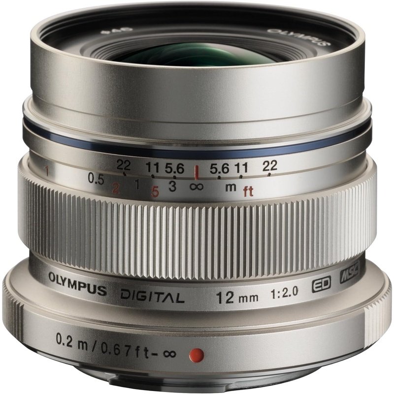 Olympus OM System M.Zuiko Digital ED 12mm f/2 Lens
