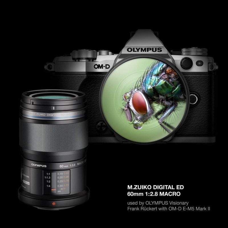 Olympus OM System M.Zuiko Digital ED 60mm f/2.8 Macro Lens