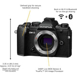 Olympus OM System OM-D E-M5 Mark III Mirrorless Camera