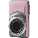 Olympus Stylus 7010 12MP Digital Camera with 7X Dual Image Stabilized Zoom and 2.7 Inch LCD Pink