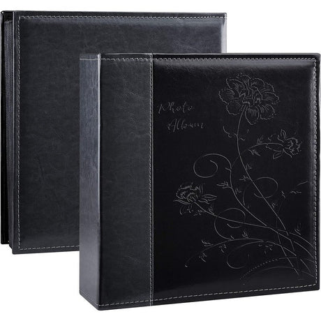 Photo Picture Album 4X6 600 Photos XL Capacity Leather Cover