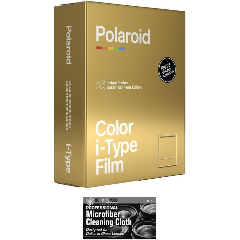 Polaroid Color Film for I-Type Instant Camera - Golden Moments - 2 Pack