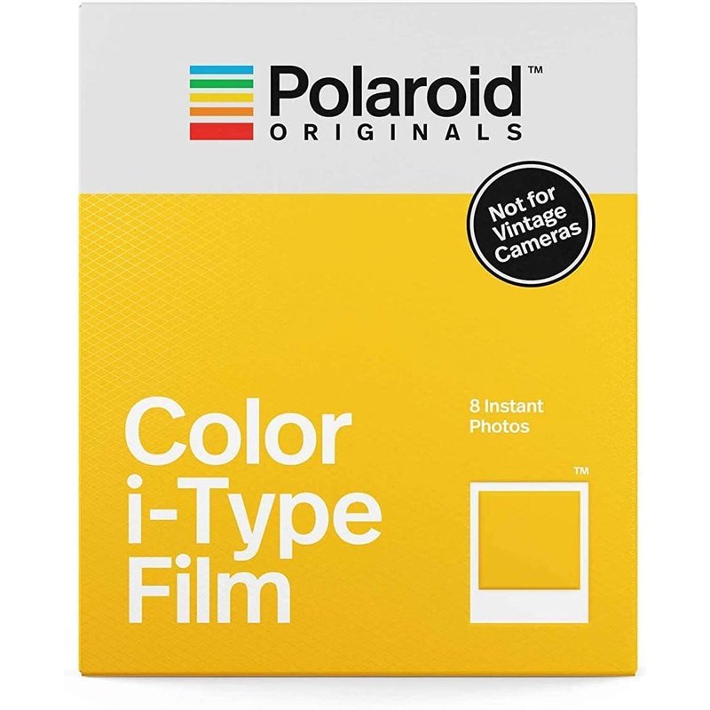 Polaroid Instant Color Film for I-Type Cameras w/Lumintrail Cleaning Cloth