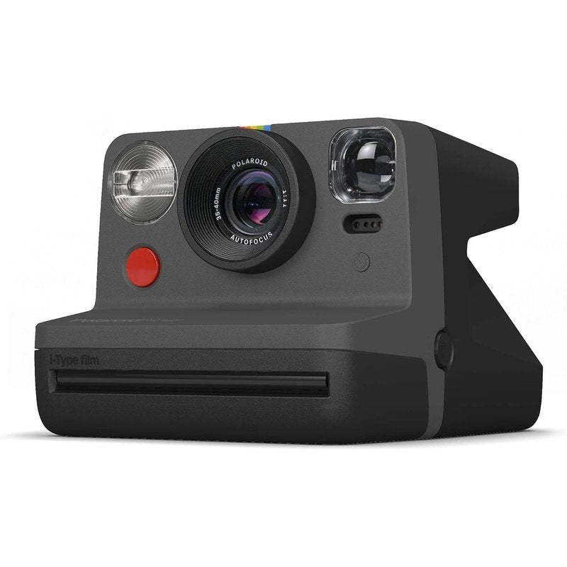 Polaroid Now I-Type Instant Camera and Film Bundle - Everything Box Black 6026