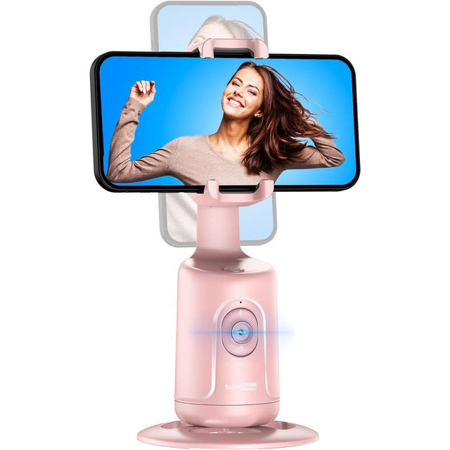 Portable Auto Tracking Smart Selfie Stick All-In-One 360 Rotation