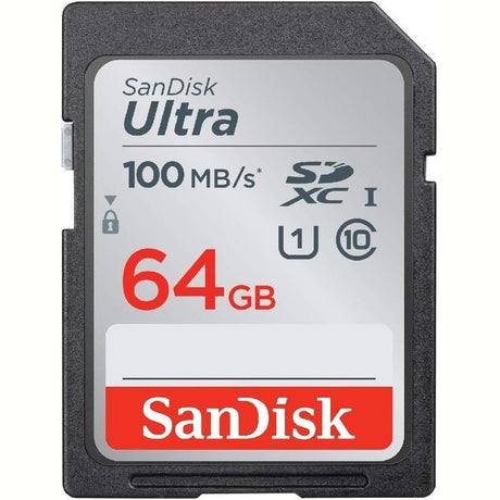 SanDisk 16GB, 32GB, 64GB, or 128GB 10 Pack SD Ultra Memory Cards