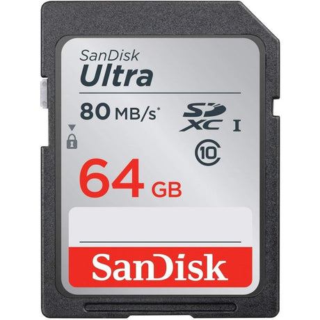 SanDisk 16GB 32GB 64GB or 128GB SD Ultra Memory Cards