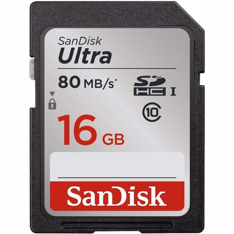 SanDisk 16GB 32GB 64GB or 128GB SD Ultra Memory Cards