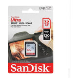 SanDisk 16GB 32GB 64GB or 128GB SD Ultra Memory Cards