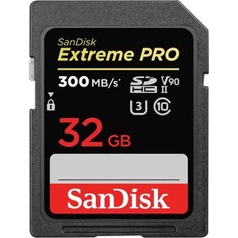 SanDisk 32GB Extreme PRO UHS-II SDHC Memory Card