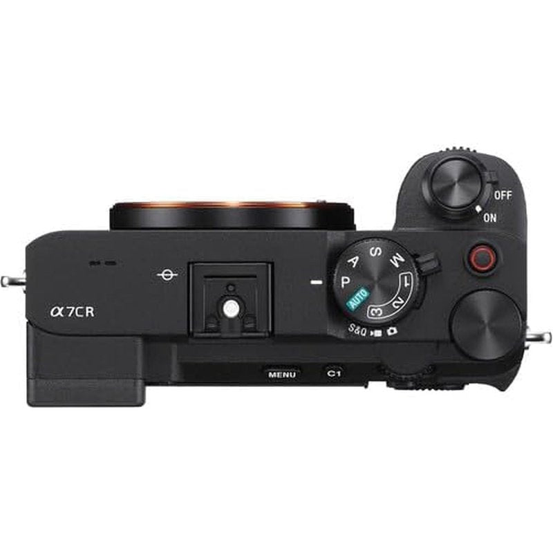 Sony Alpha 7CR Full-Frame Hybrid Camera (Black) with Accessory Bundle