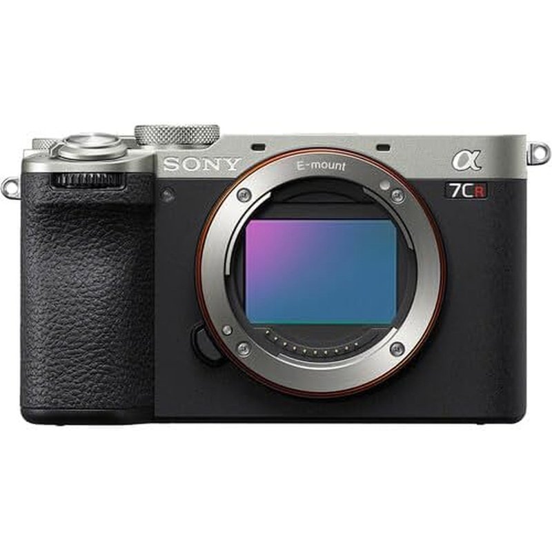 Sony Alpha 7CR Full-Frame Hybrid Camera (Silver) with Accessory Bundle