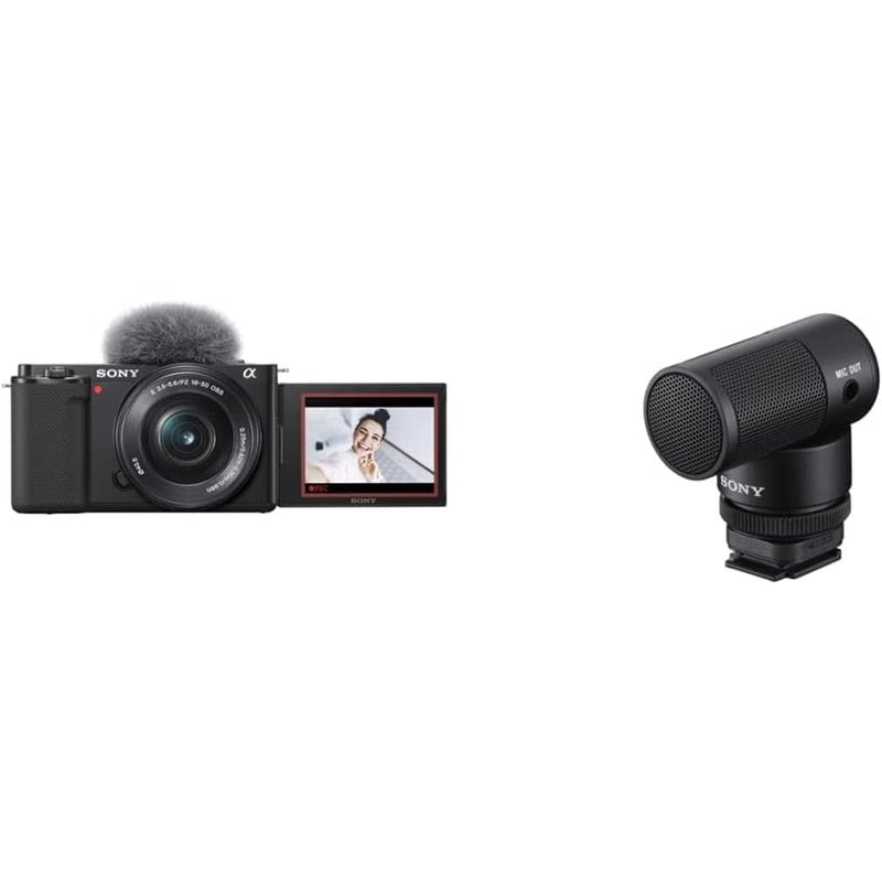 Sony Alpha ZV-E10 APS-C Mirrorless Camera & Vlogger Accessory Kits