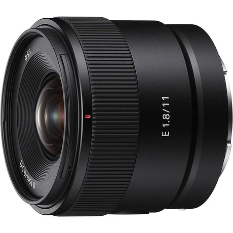 Sony E 11mm F1.8 APS-C Ultra-Wide-Angle Prime for APS-C Cameras