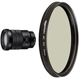 Sony SELP18105G E PZ 18-105mm F4 G OSS , Black