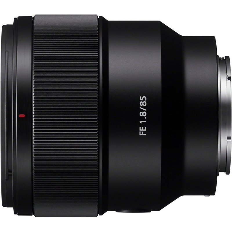 Sony SEL85F18 85mm F/1.8-22 Medium-Telephoto Fixed Prime Camera Lens, Black