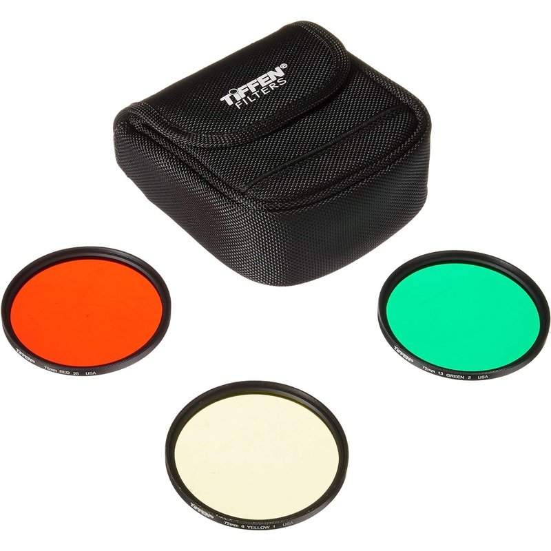 Tiffen Black and White 3 Filter Kit the Ultimate for Contrast Control