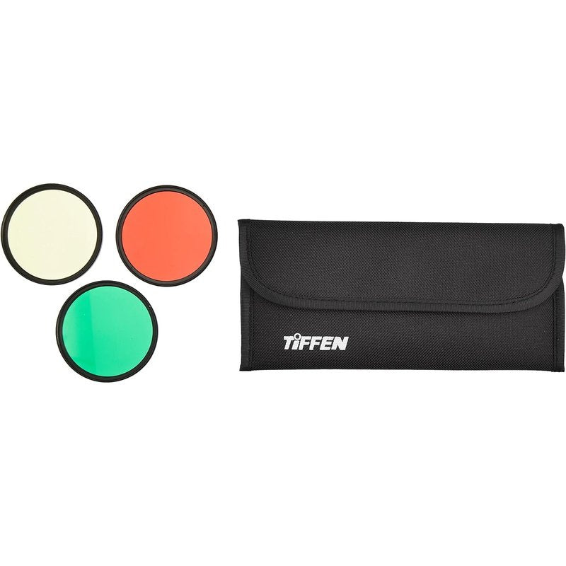 Tiffen Black and White 3 Filter Kit the Ultimate for Contrast Control