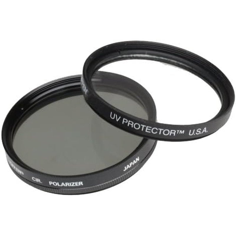 Tiffen Photo Twin Pack Filters, UV Protection & Circular Polarizing