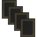 Traditional Photo Albums, Holds 440 4X6 Photos, Set of 4, Black