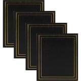 Traditional Photo Albums, Holds 440 4X6 Photos, Set of 4, Black