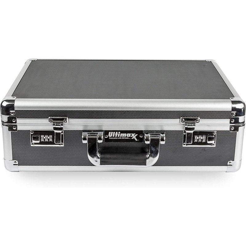 Ultimaxx Aluminum Hard Case with Pre-Cut Foam for Cameras and Equipment