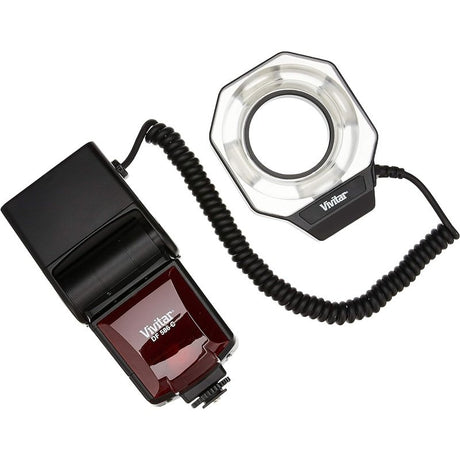 Vivitar DF-586 Digital Macro Ringlight Flash for Canon